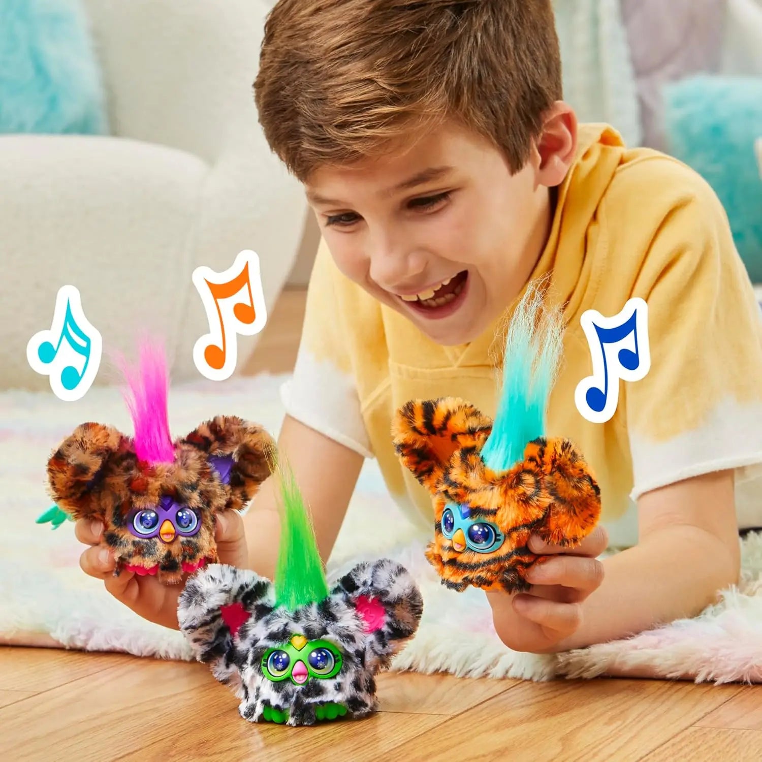 Dinosaur Mini Friend Electronic Short Plush Toys Girls Boys Black White Speaks Plays Music Series 5 School Back Gifts Ages 6+