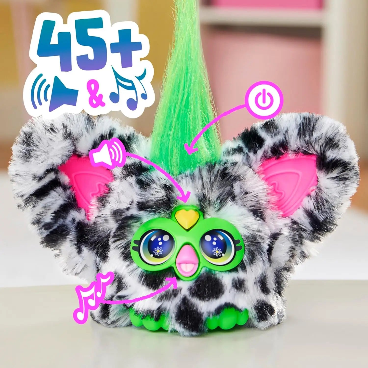Dinosaur Mini Friend Electronic Short Plush Toys Girls Boys Black White Speaks Plays Music Series 5 School Back Gifts Ages 6+