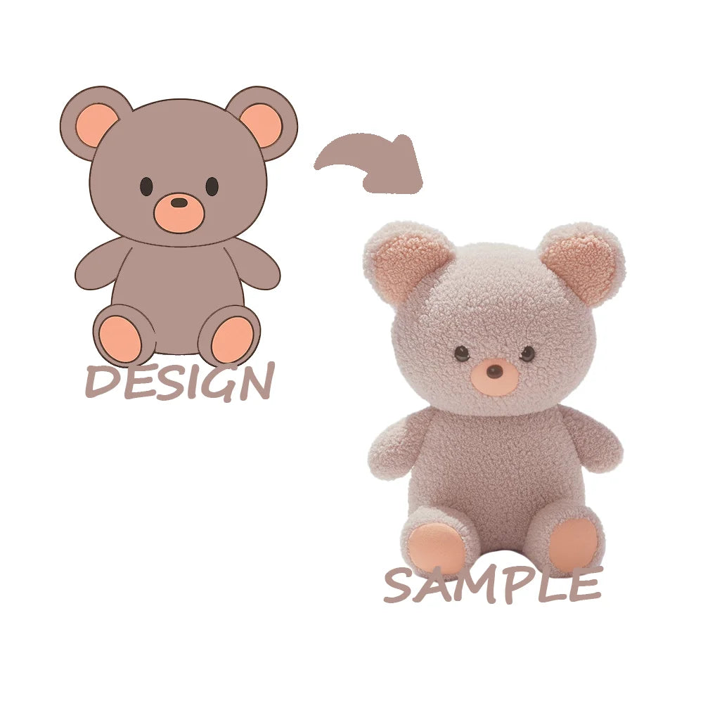 Custom Plush Toy Manufacturer Offering Low MOQ Services For Personalized Soft Animal Toy Designs