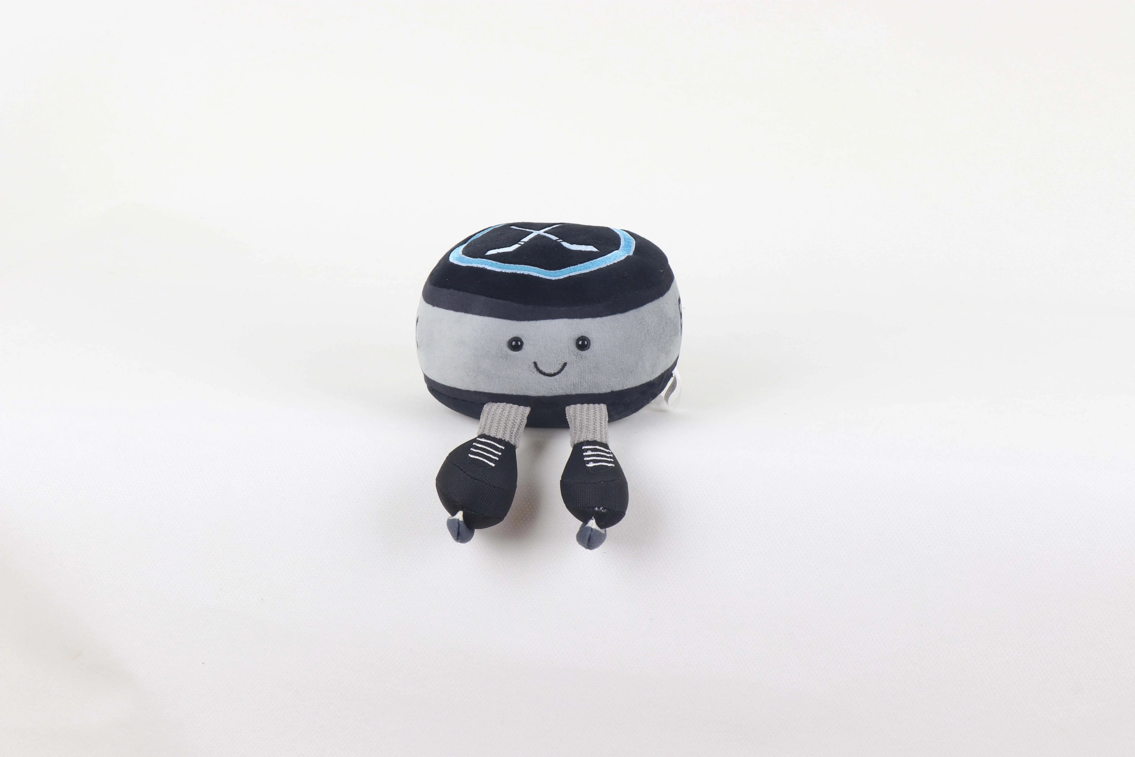 Cute Ice Hockey Doll Plush Ice Hockey Key Chain Backpack Pendant